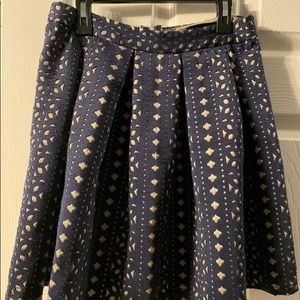 Navy blue skirt
